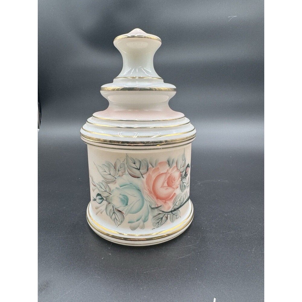 LG Wright Vintage Weller Ardsley Green Cattails Vase